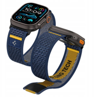 Ремен Spigen Athlex Air за Apple Watch 6 7 8 9 10 SE Ultra, текстил, црн