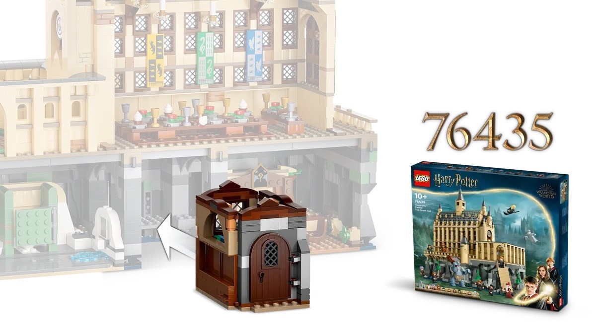 Lodër ndërtimi LEGO Harry Potter 76442 Hogwarts Castle Charms Class, playset, shumëngjyrësh