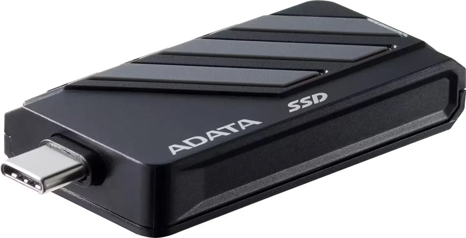 SSD i jashtëm Adata SC735, 2TB, USB 3.2 Gen2, gri e zezë