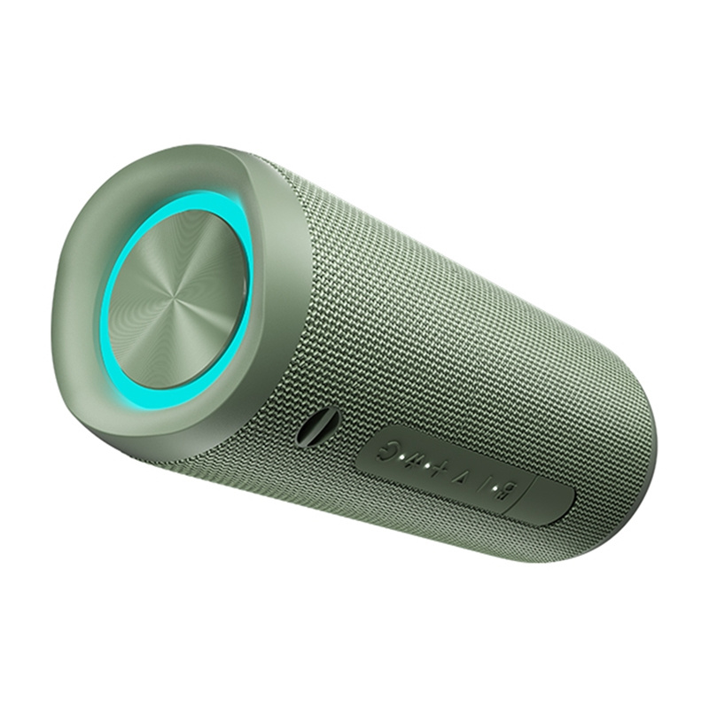 Altoparlant portativ Bluetooth QCY SP7, IPX7, Bass Boost, i gjelbër