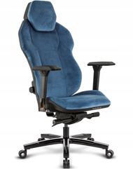 Karrige zyre QUERSUS ICOS.2.2, ergonomike, tapiceri, blu