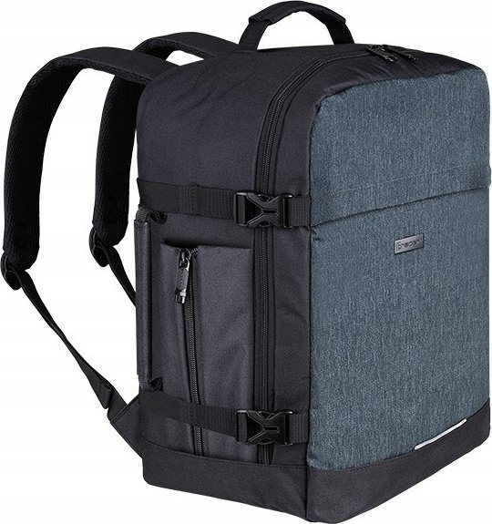 Çantë shpine cabin Tracer Squard 1, 15.6", 40x30x10–20cm, e zezë