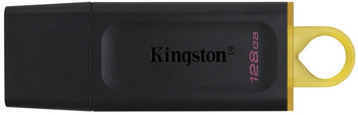 [OUTLET] USB Kingston DataTraveler Exodia - 128GB, i zi / verdhë