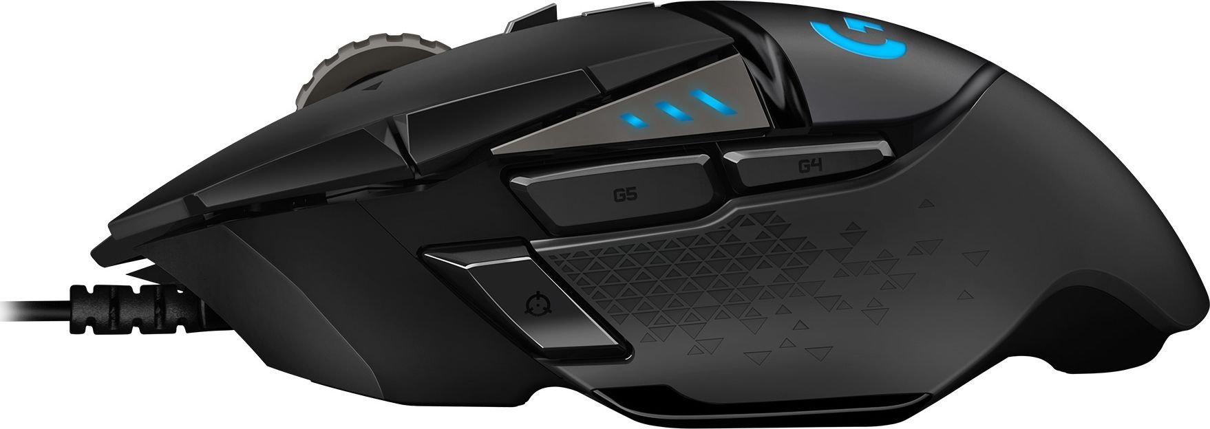 Set gaming Logitech G502 Hero Mouse dhe G Pro X, sensor HERO, mikrofoni BLUE VO!CE, i zi 3