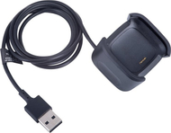 Kabllo karikimi Akyga AK-SW-24 për Fitbit Versa 2, USB A, 1m, e zezë