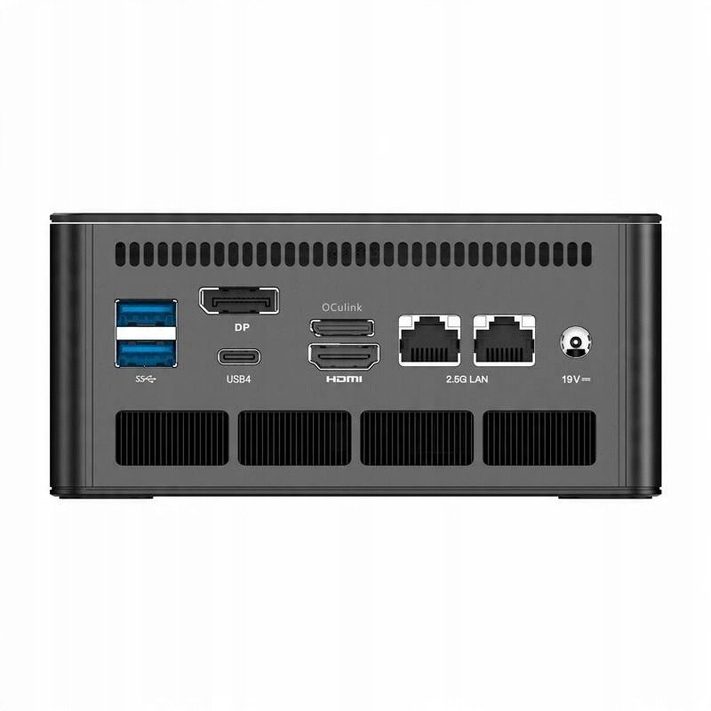Мини персонален компјутер MINISFORUM UM890 Pro, AMD Рајзен 9 8945HS, гол корпус, црн