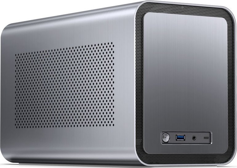 Kuti kompjuterike Jonsbo N1, Mini ITX, USB C, gri