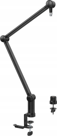 Krah mikrofoni Thronmax S3 Zoom, për studio dhe streaming, i zi