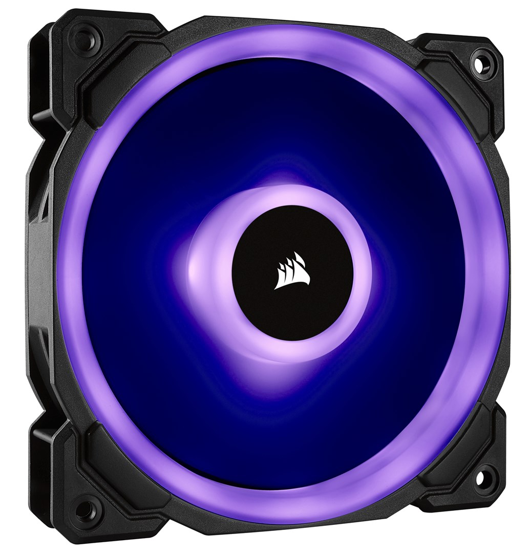 Ftohës Corsair LL120 RGB, 12 cm, i zi / i bardhë
