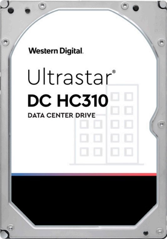 Тврд диск Western Digital Ultrastar DC HC310, 6TB, 3.5\", 7200RPM