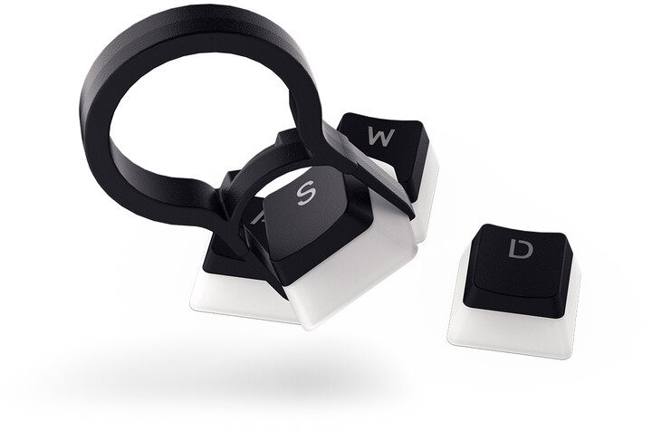 Taste Endorfy KC104, 104 copë, PBT, të zeza