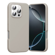 Kllëf telefoni Vention Liquid Silicone për iPhone 16 Pro Max, MagSafe, silikoni i butë, gri Gravel