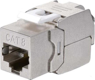 Keystone jack LevelOne Equip 767231, Cat 8.1, i blinduar, pa mjete, set