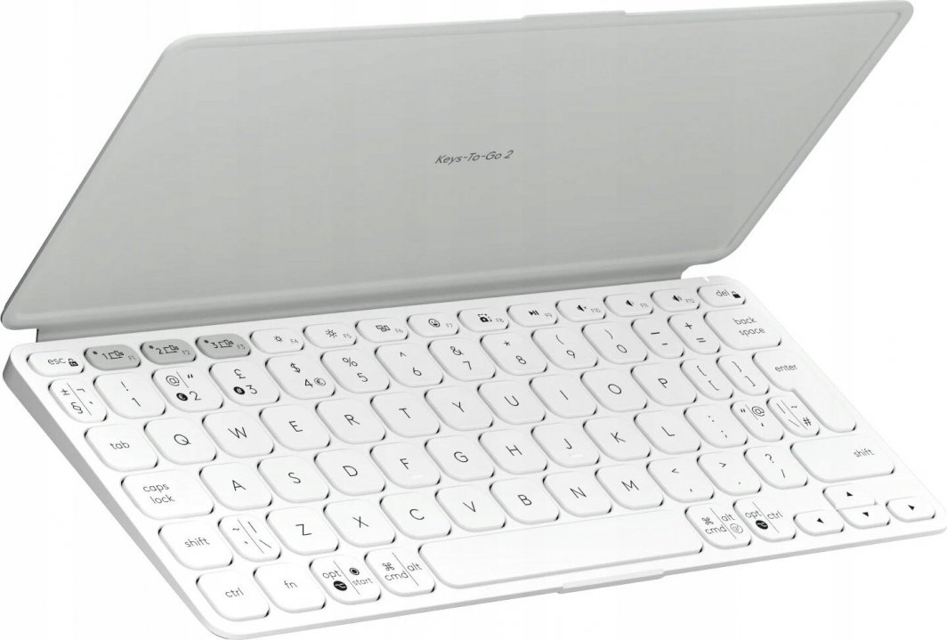 Тастатура Logitech Keys-To-Go 2 (920-012985), US, сива