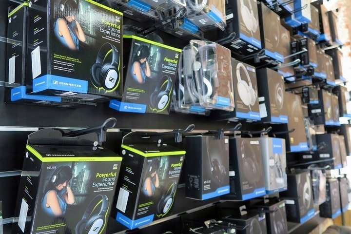 Jastëkë kufjesh Sennheiser HD 490 Pro HD 490 Plus, origjinalë, të zinj