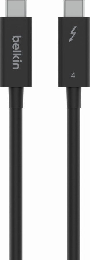 Kabllo Belkin INZ002bt2MBK Thunderbolt 4, 2m, 40 Gbit/s, i zi