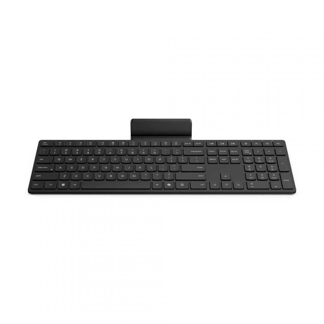 Tastierë wireless Lenovo 6000 Multi Mode Pro, layout anglisht US, e zezë