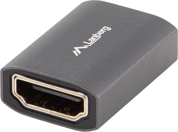 Adapter HDMI Lanberg 2.1, 8K, Female to Female, argjendtë