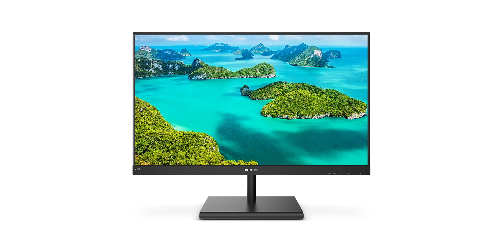 Monitor Philips E Line, 27", 2560 x 1440, Quad HD, 75 Hz, i zi