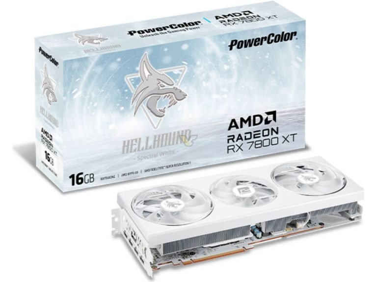 Kartelë grafike Power Color Hellhound Spectral White Radeon RX 7800 XT 16GB GDDR6