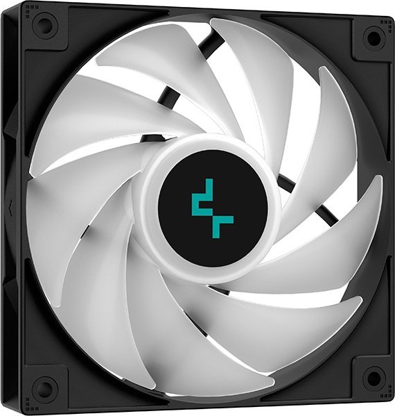 Ftohës CPU Deepcool AG400 BK ARGB, 120mm, 220W TDP, i zi