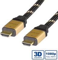 Kabllo HDMI Roline 11.04.5502, 1.4, 2m, e zezë
