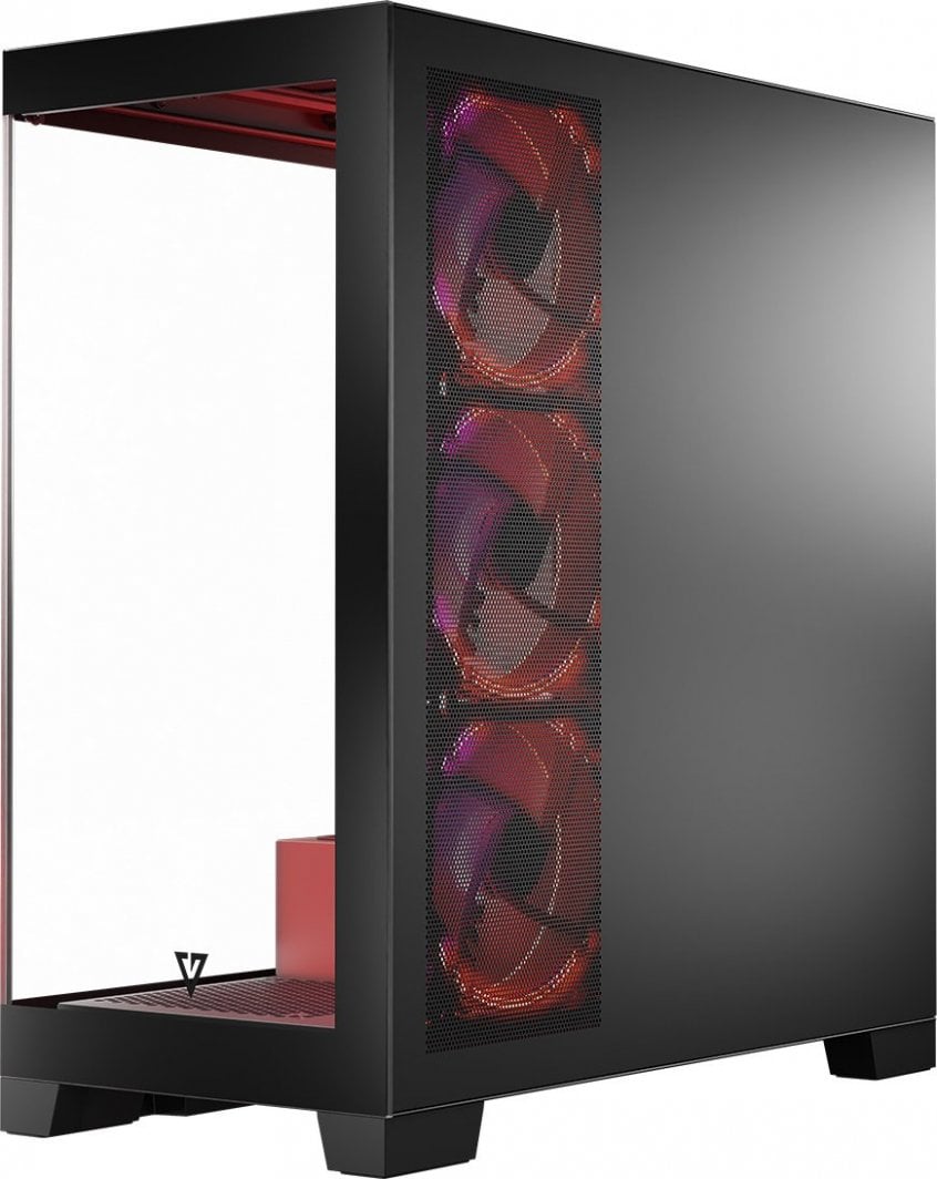 Kuti kompjuteri Modecom Volcano Space Apex ARGB, ATX, 4 ventilatorë 140mm, e zezë