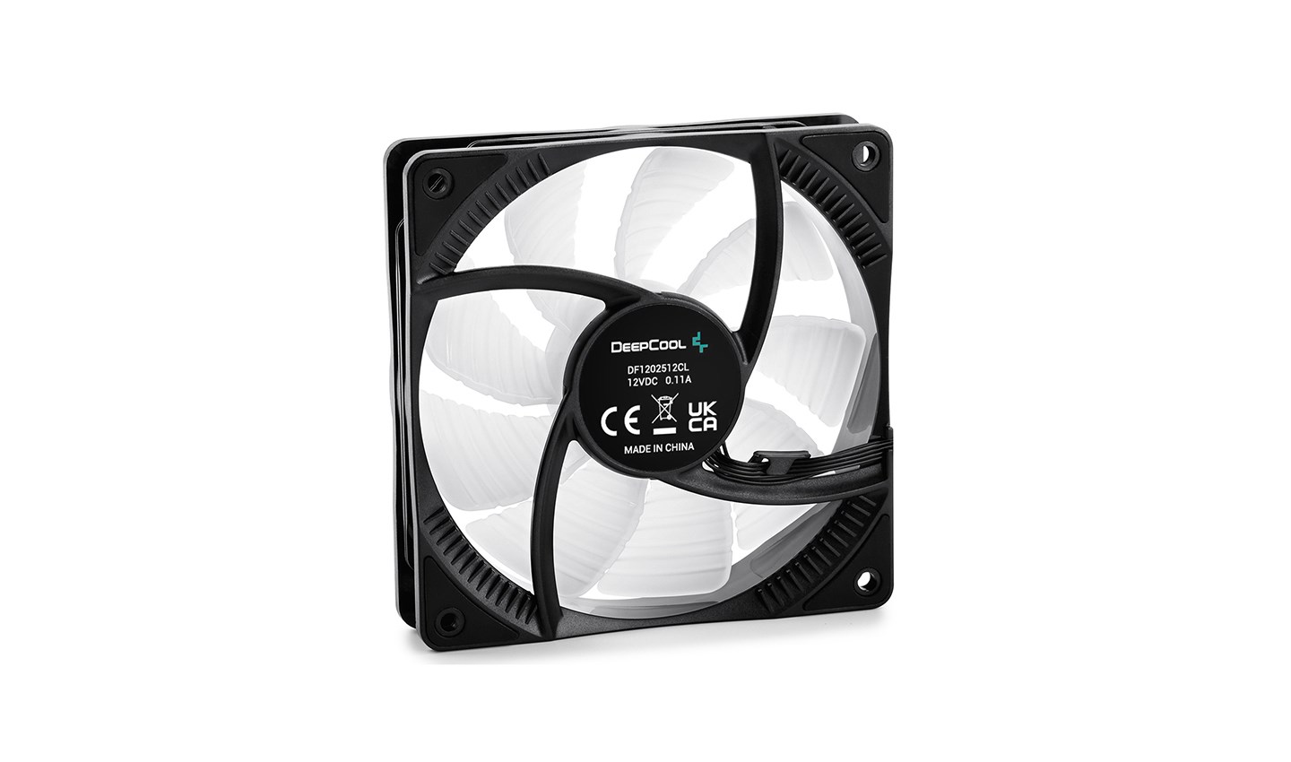 Ftohës Deepcool RF120, 3 copë, 12 cm, i zi