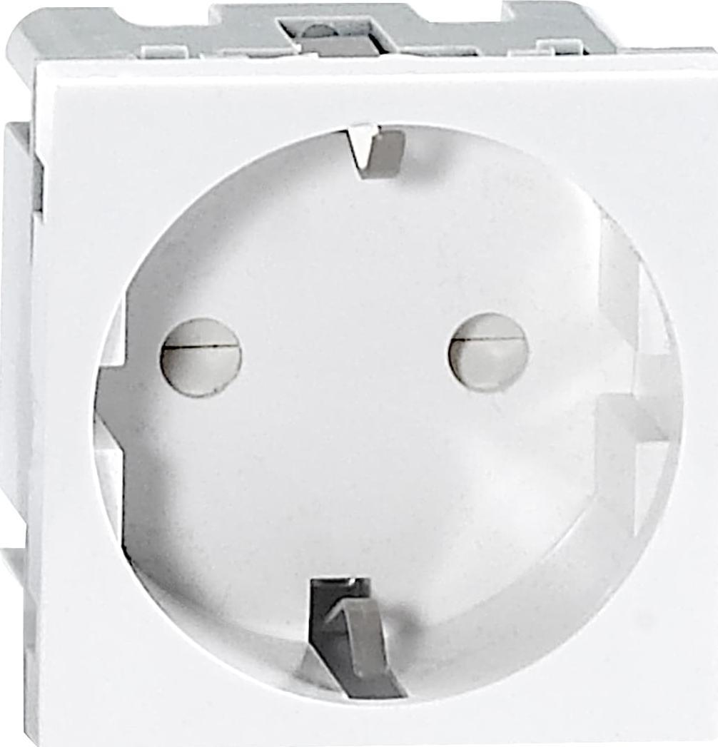 Prizë modulare Orno NOEN GS, 45x45mm, 16A 250V, e bardhë