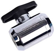 Valvulë uji për PC Alphacool Eiszapfen G1/4, 2-way, ball valve, krom