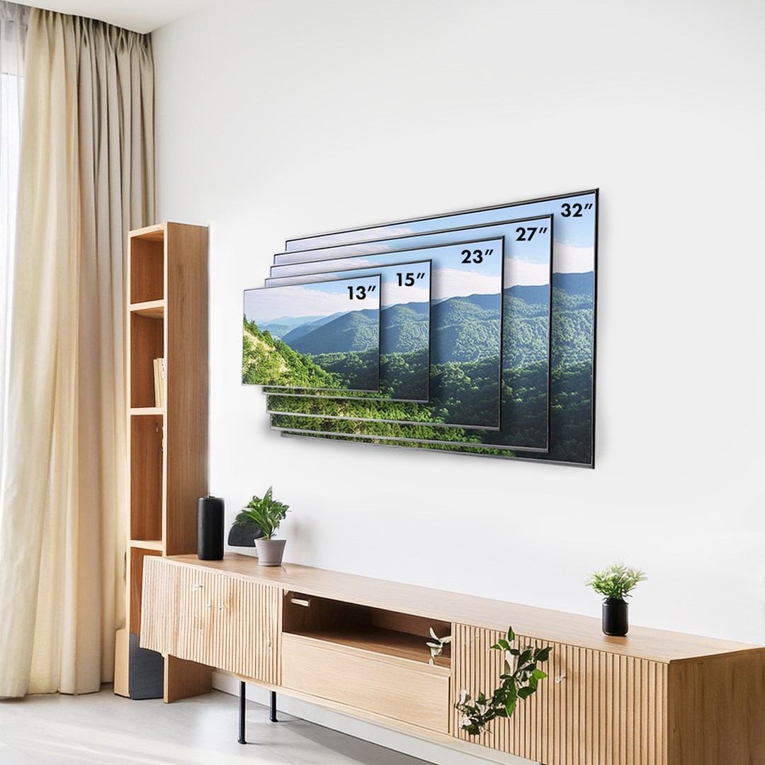 Mbajtëse muri për TV Maclean MC-416, 13"-32", e zezë