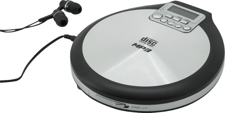 CD player portativ SoundMaster CD9220, CD MP3, funksion karikimi baterish, i zi gri