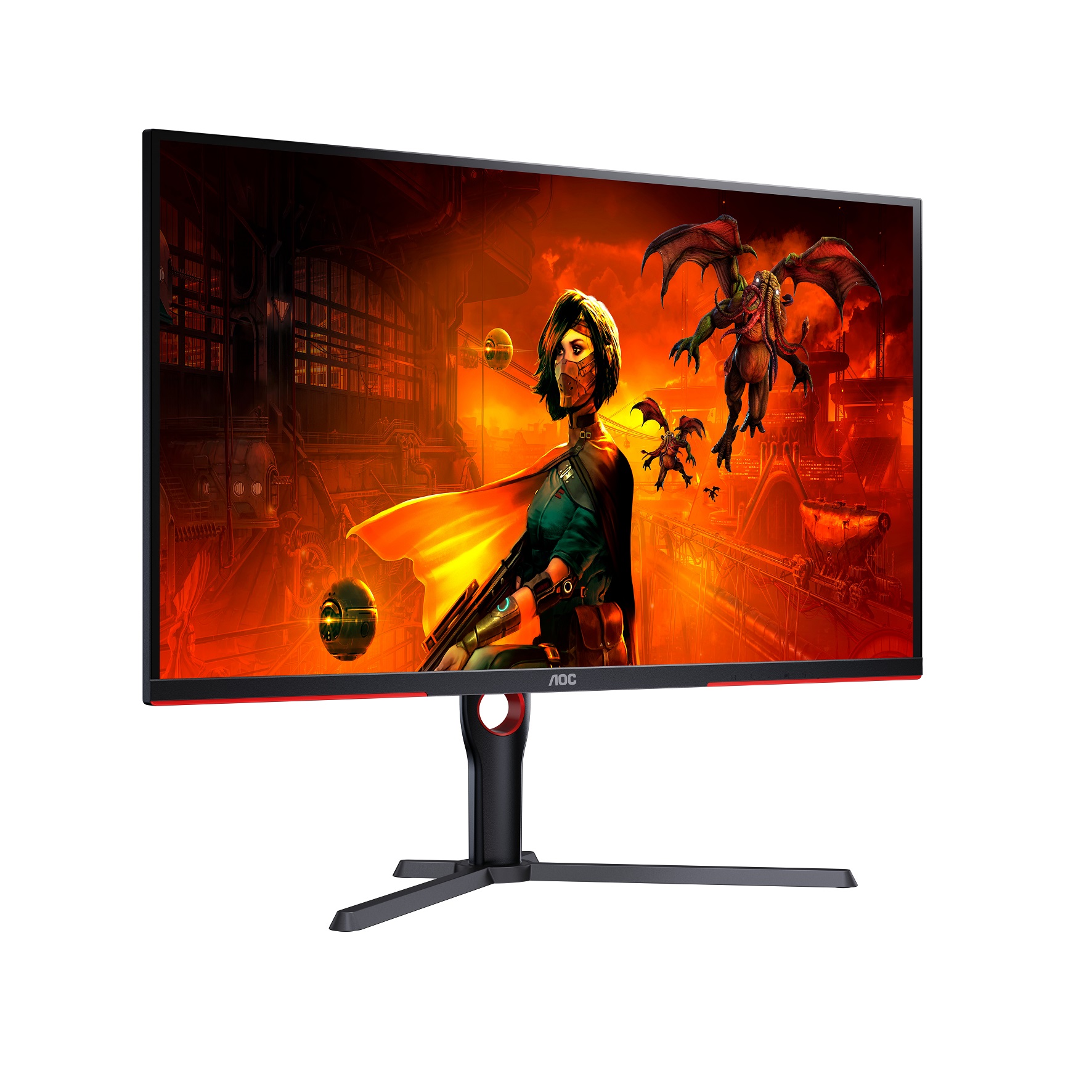 Monitor AOC U32G3X-BK, 31.5", 4K UHD, 144Hz, i zi