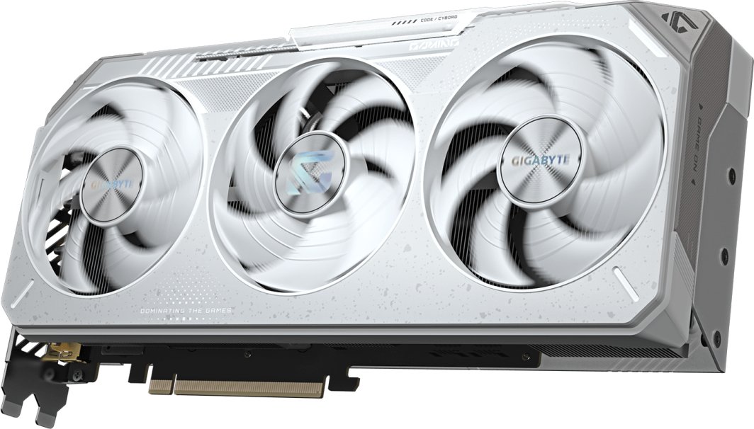 Kartë grafike Gigabyte Radeon RX 9070 XT Gaming OC ICE, 16GB GDDR6, RGB