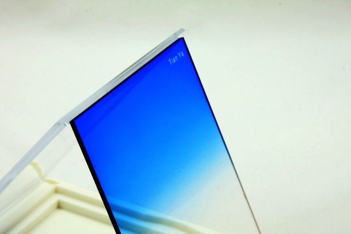 Filtër i graduar blu Massa Cokin P, për fotografi, transparent blu
