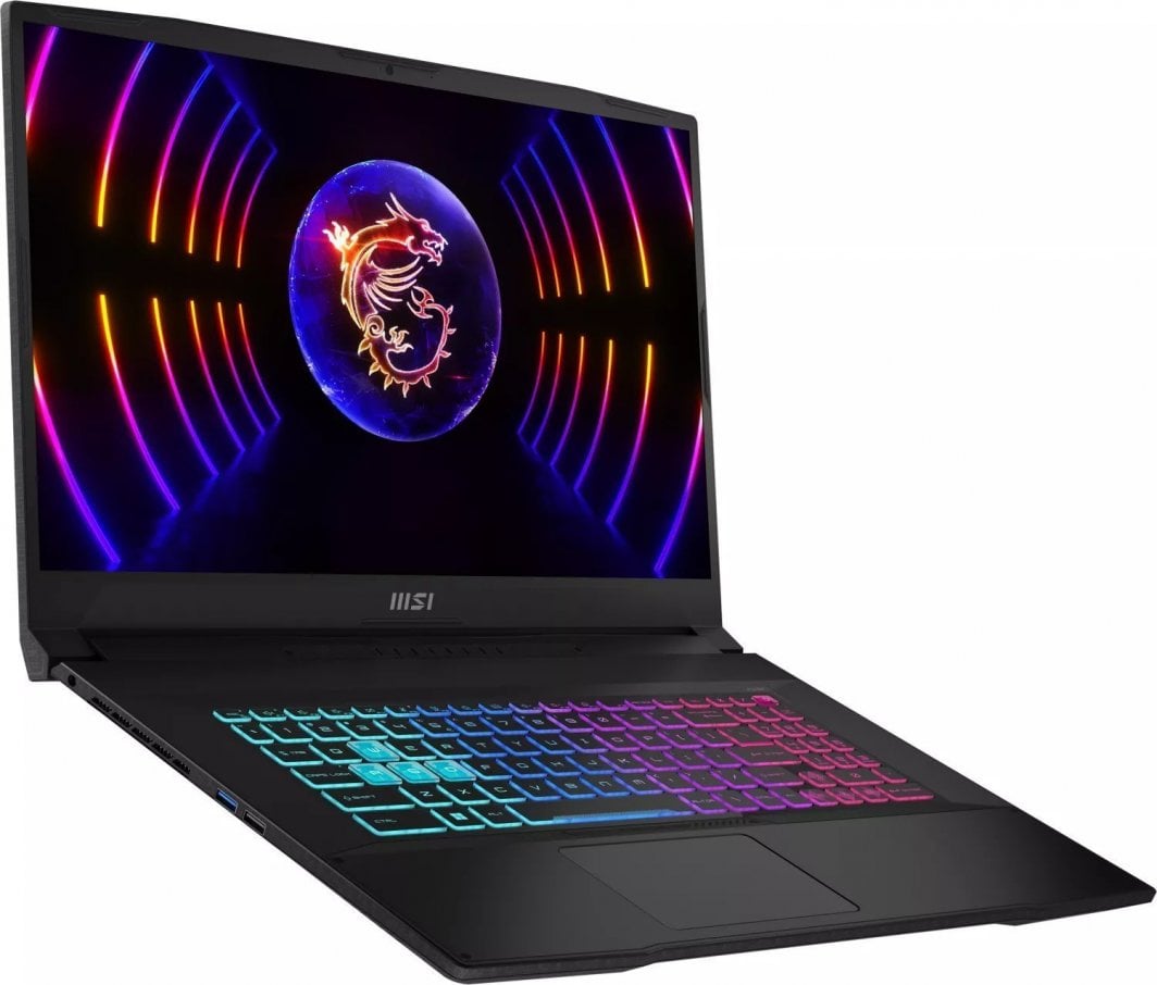 Laptop MSI Katana 17 B13VGK-856XPL, 17.3" 144 Hz, Intel Core i7 13620H, 16 GB RAM, 1 TB SSD, NVIDIA GeForce RTX 4070, i zi
