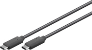 Kabllo USB MicroConnect USB-C në USB-C, 3m, USB 3.2 Gen 1, i zi