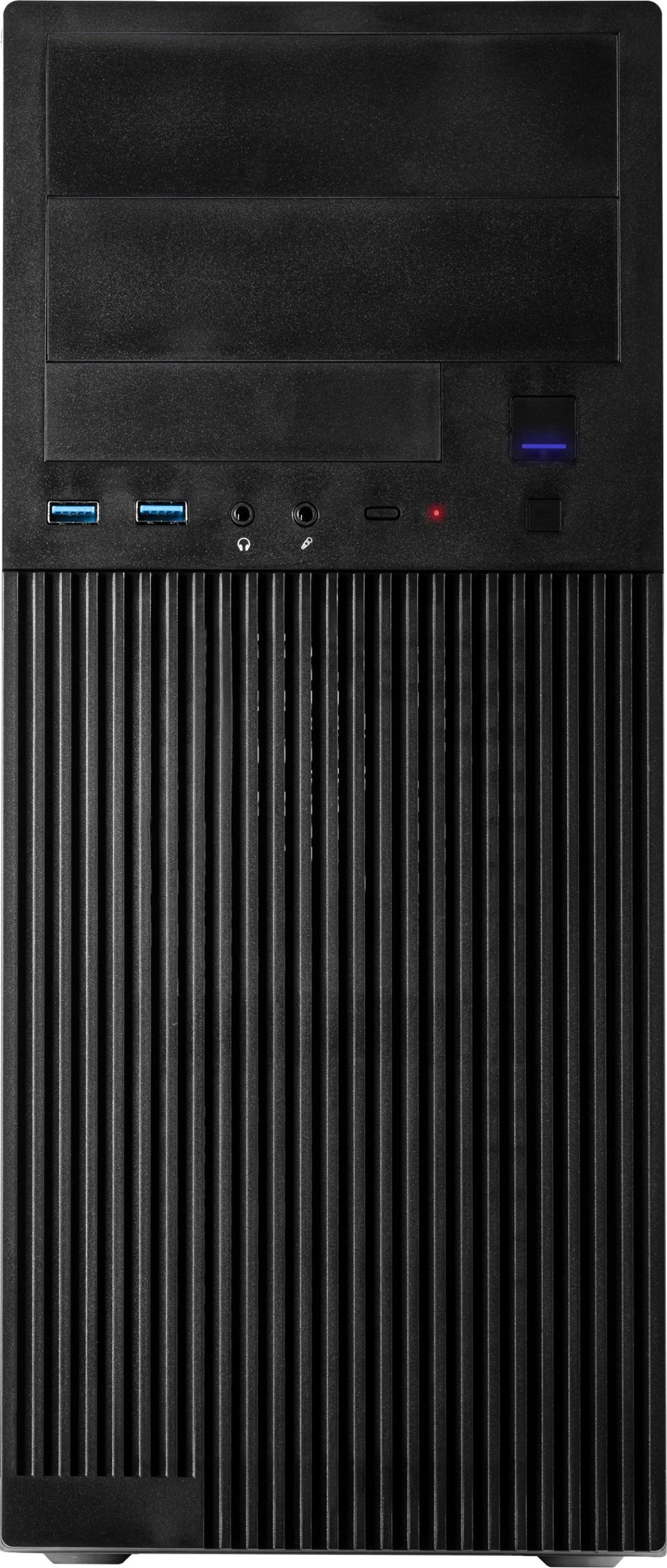 Kuti kompjuteri Inter-Tech ATX IT-2815 Linear, Mini Tower, MIDI, e zezë