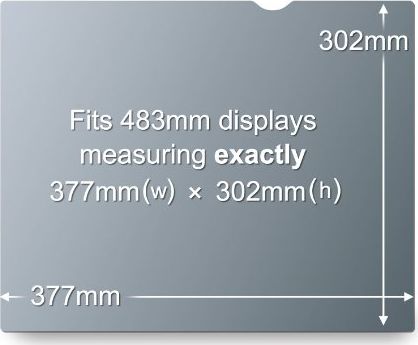 Filtër privatësie 3M PF, 19", për monitor