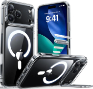 Mbrojtëse me mbajtëse ESR për iPhone 17 Pro Max, transparente