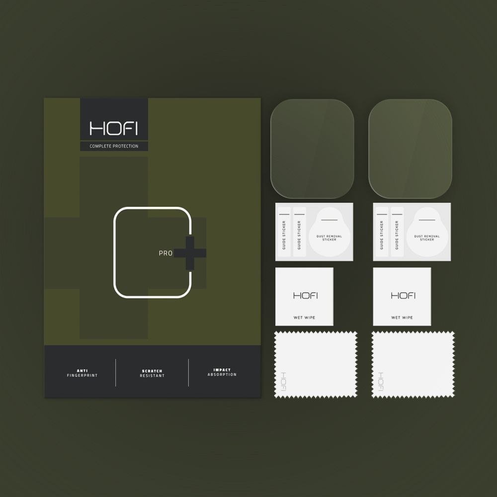 Xham mbrojtës Hofi Glass Pro+ për Xiaomi Redmi Watch 5 Lite, 2 copë, transparent