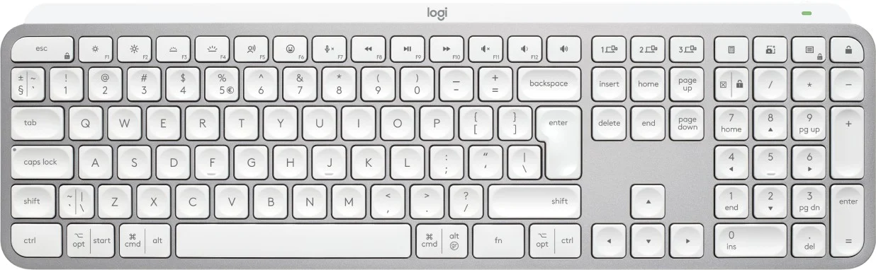 Tastierë Logitech MX Keys S, e hirtë