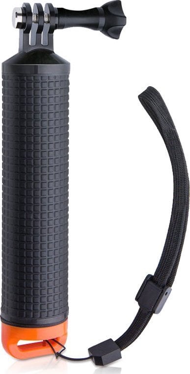 Dorezë notuese EasyPix GoXtreme Floating Grip, për kamera aksion, me rrip dore, e zezë portokalli