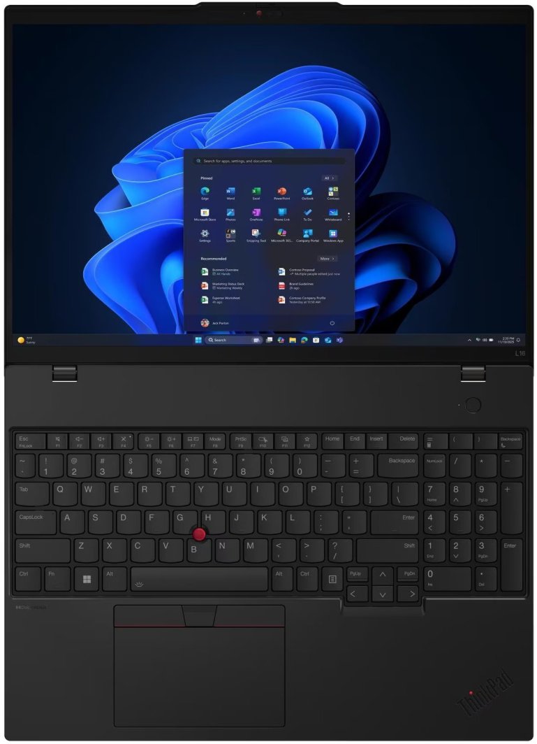 Laptop Lenovo ThinkPad L16 G2, Ryzen 7 PRO 250, 16GB, 512GB SSD, W11 Pro, i zi