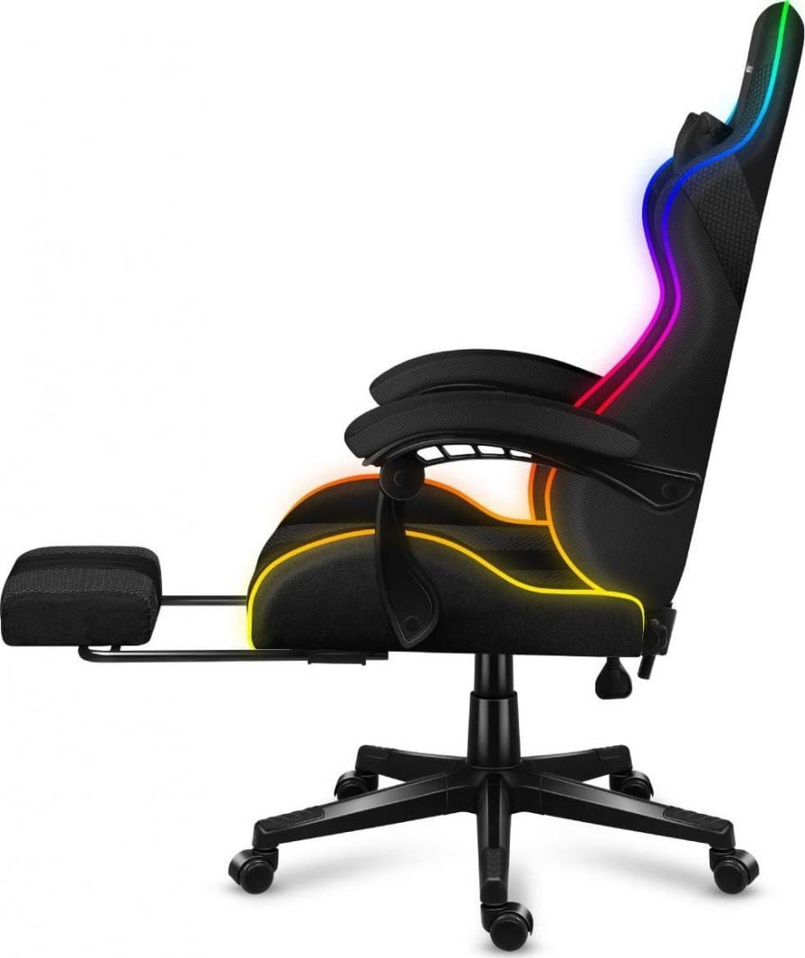 [OUTLET] Karrige Huzaro Force 4.7 RGB, e zezë