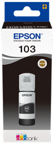 Ngjyrë për printer Epson C13T00S14A, EcoTank 103, e zezë