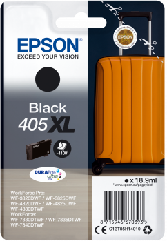 Ngjyrë Epson 405XL DURABrite Ultra, e zezë