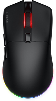 Maus wireless Hator Pulsar 3, ergonomik, i zi