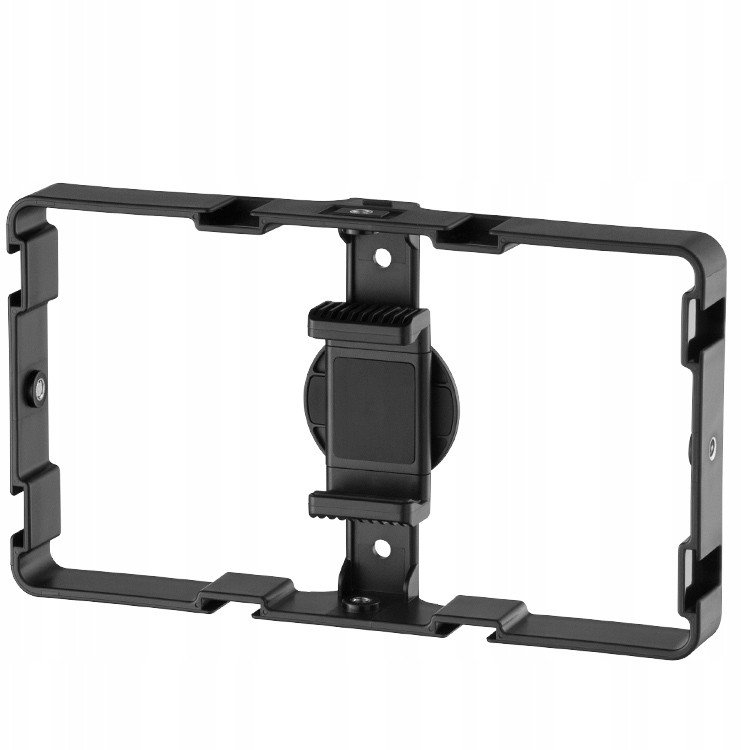 Rig video për smartphone JJC, universal, me telekomandë Bluetooth, i zi