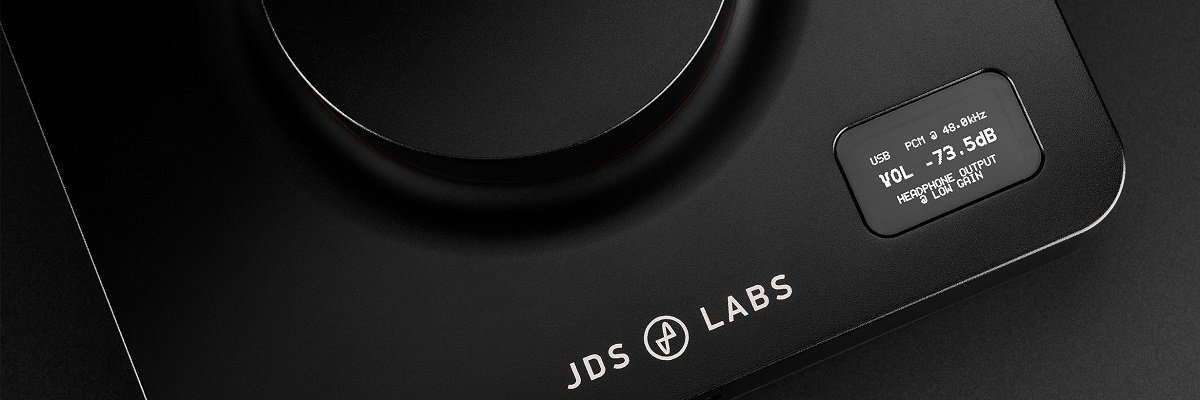 Amplifikator kufjesh JDS Labs Element III MKII Boosted Power, DAC i integruar, unazë Copper Ring, i zi